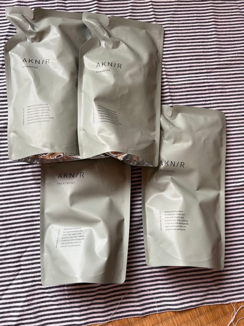 AKNIR アクニー　シャンプー　ヘアトリートメント 2×2セット Amazon | AKNIR アクニー ヘア シャンプー トリートメント セット +