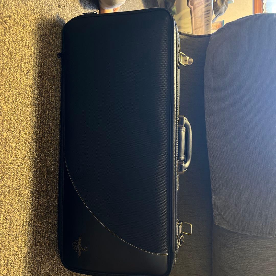 Yanagisawa アルトサックスケース ショルダーストラップ付き Yanagisawa アルトサックスケース ショルダーストラップ付き