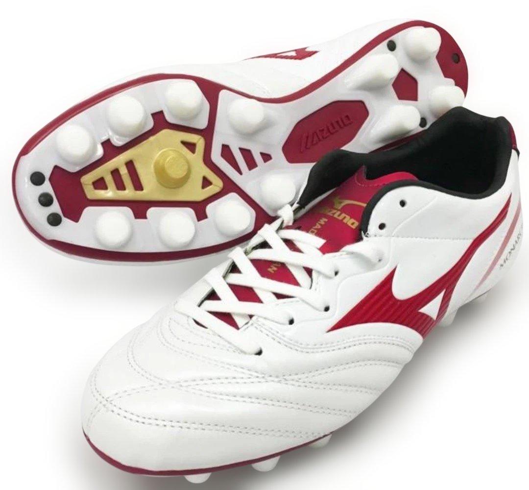 Mizuno サッカーシューズ 27.0cm モナルシーダ ホワイト/レッド