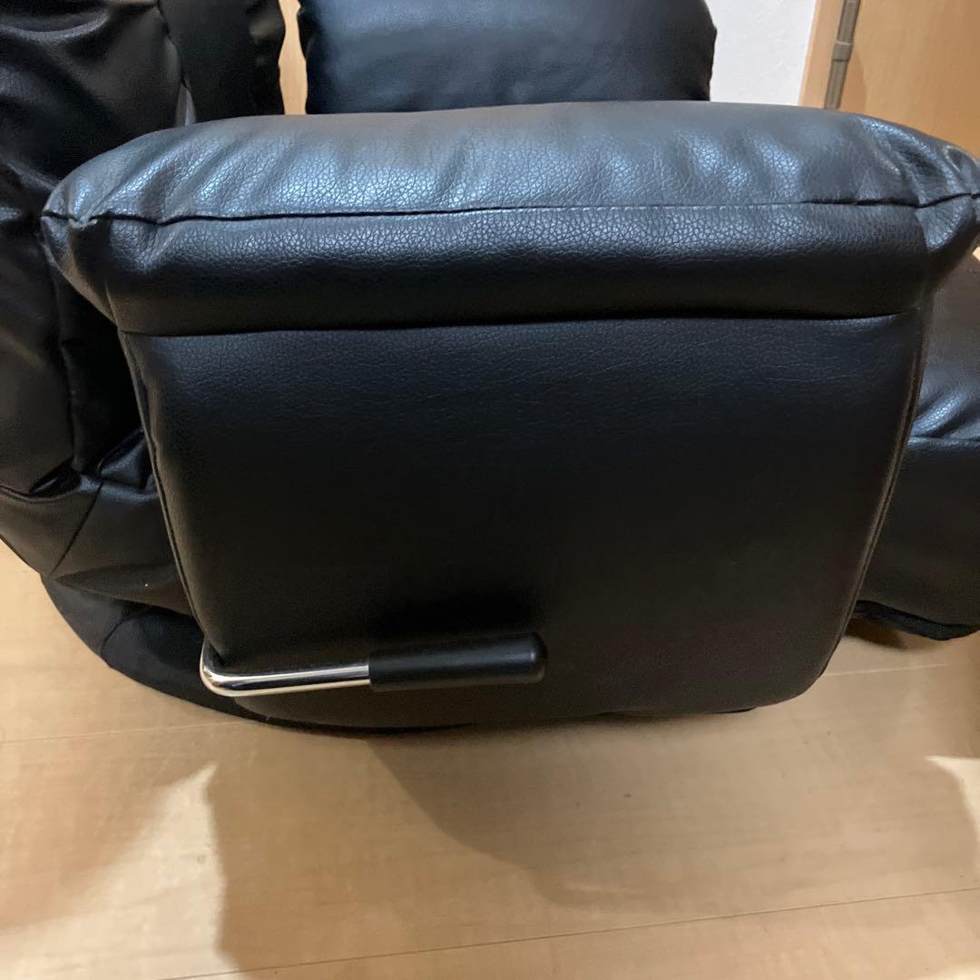 NITORI】肘つき回転コイル座椅子ジャック ブラック