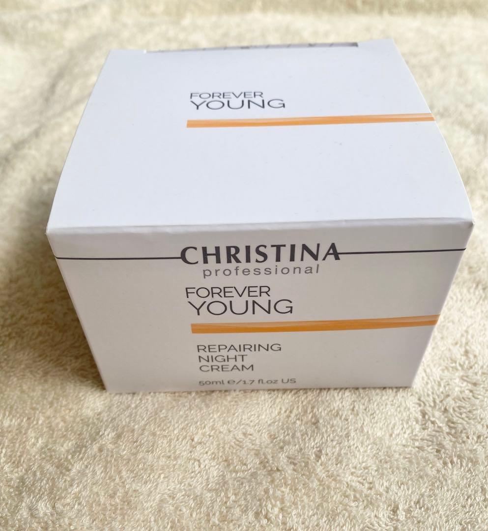 CHRISTINA FOREVER YOUNG ナイトクリーム50ml Forever Young Repairing Night Cream - Firming Anti-Aging Treatment
