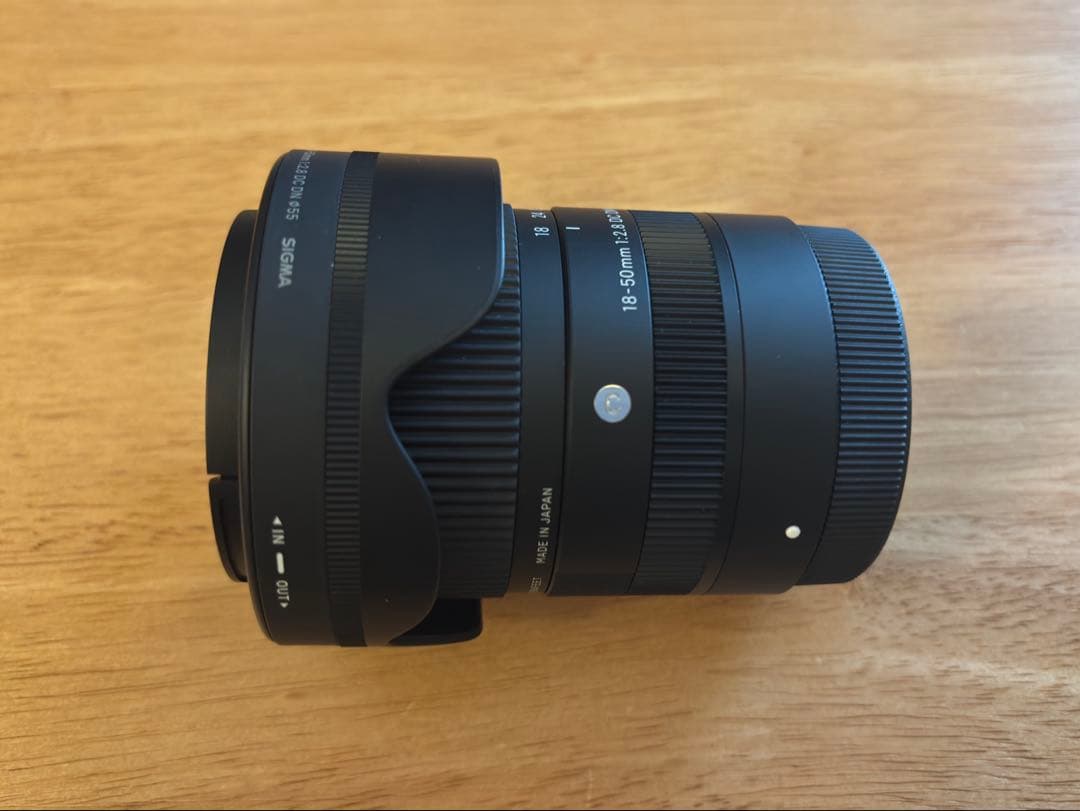[美品] SIGMA 18-50mm F2.8 | SONY Eマウント 18-50mm F2.8 DC DN | Contemporary / ソニー E マウント用: 交換
