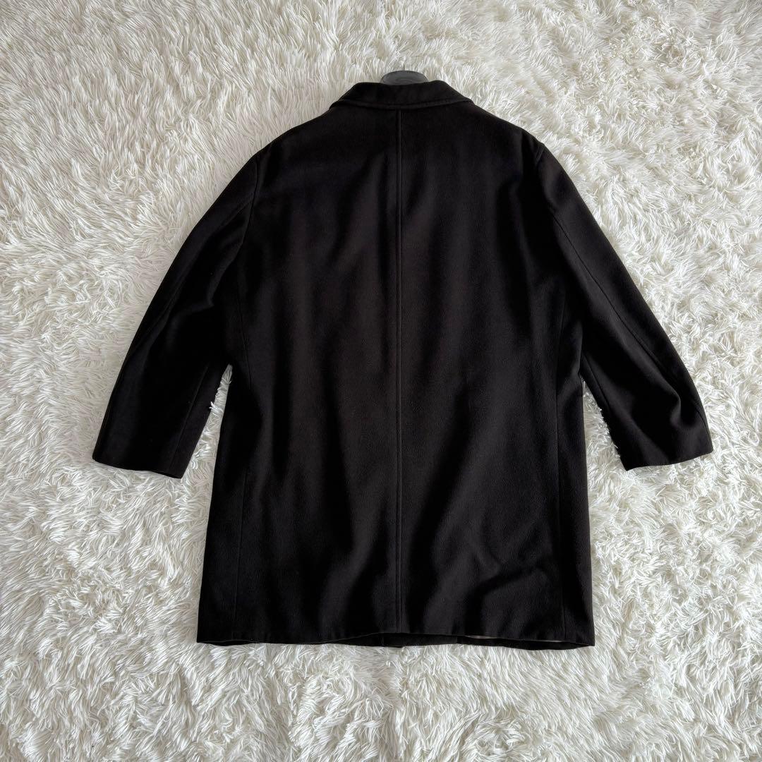 イッセイミヤケ im product カシミヤ混 チェスターコート ブラウン