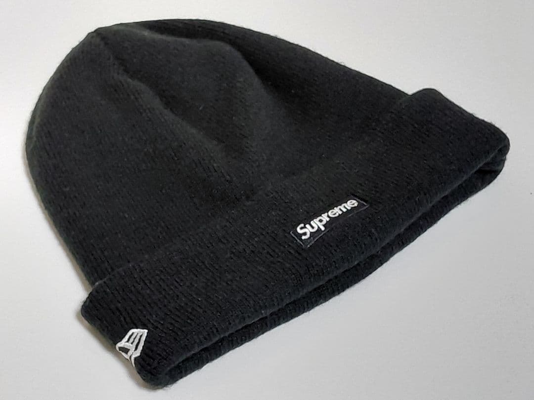 Supreme　New Era　S Logoツノ　Beanie　\"Black\"