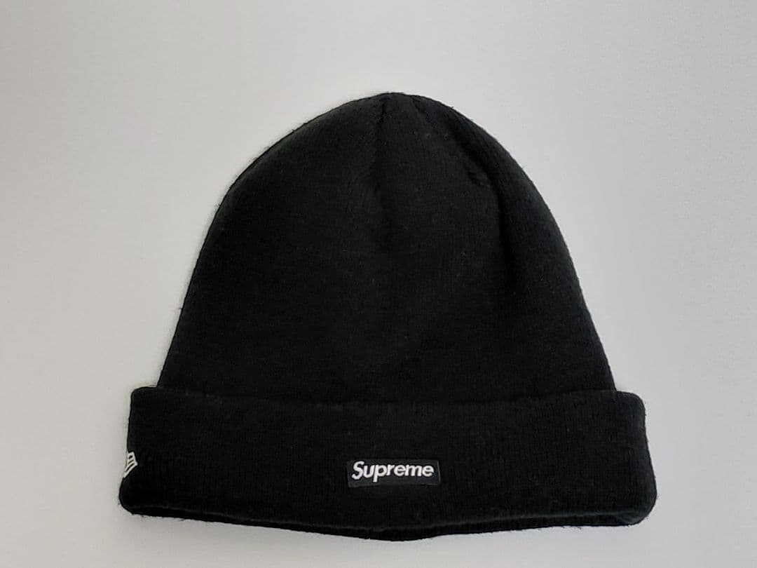 Supreme　New Era　S Logoツノ　Beanie　\"Black\"