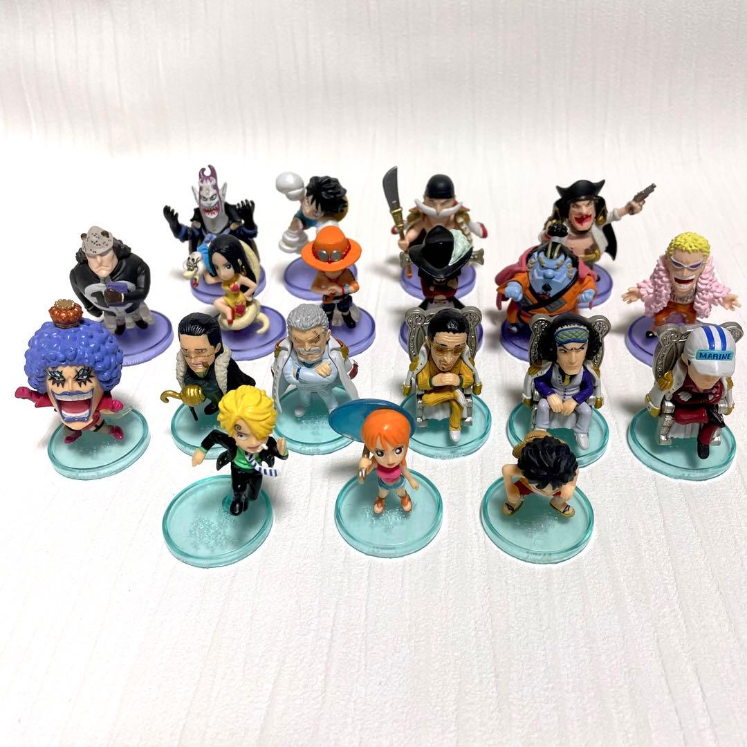 ONE PIECE ワンピース ミニフィギュア 19体 まとめ売り - メルカリ