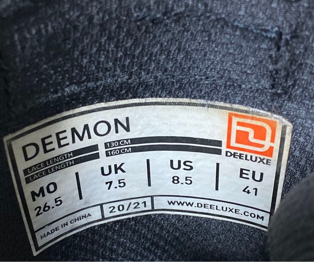 【即日発送】スノボ　DEELUXE DEEMON 26.5cm 20-21モデル