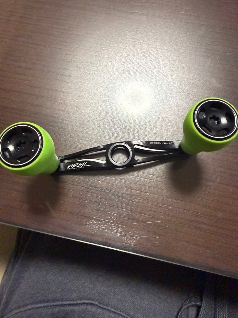 DRT バリアル100 ガンメタ ライムグリーン ファットノブ&スリムノブ