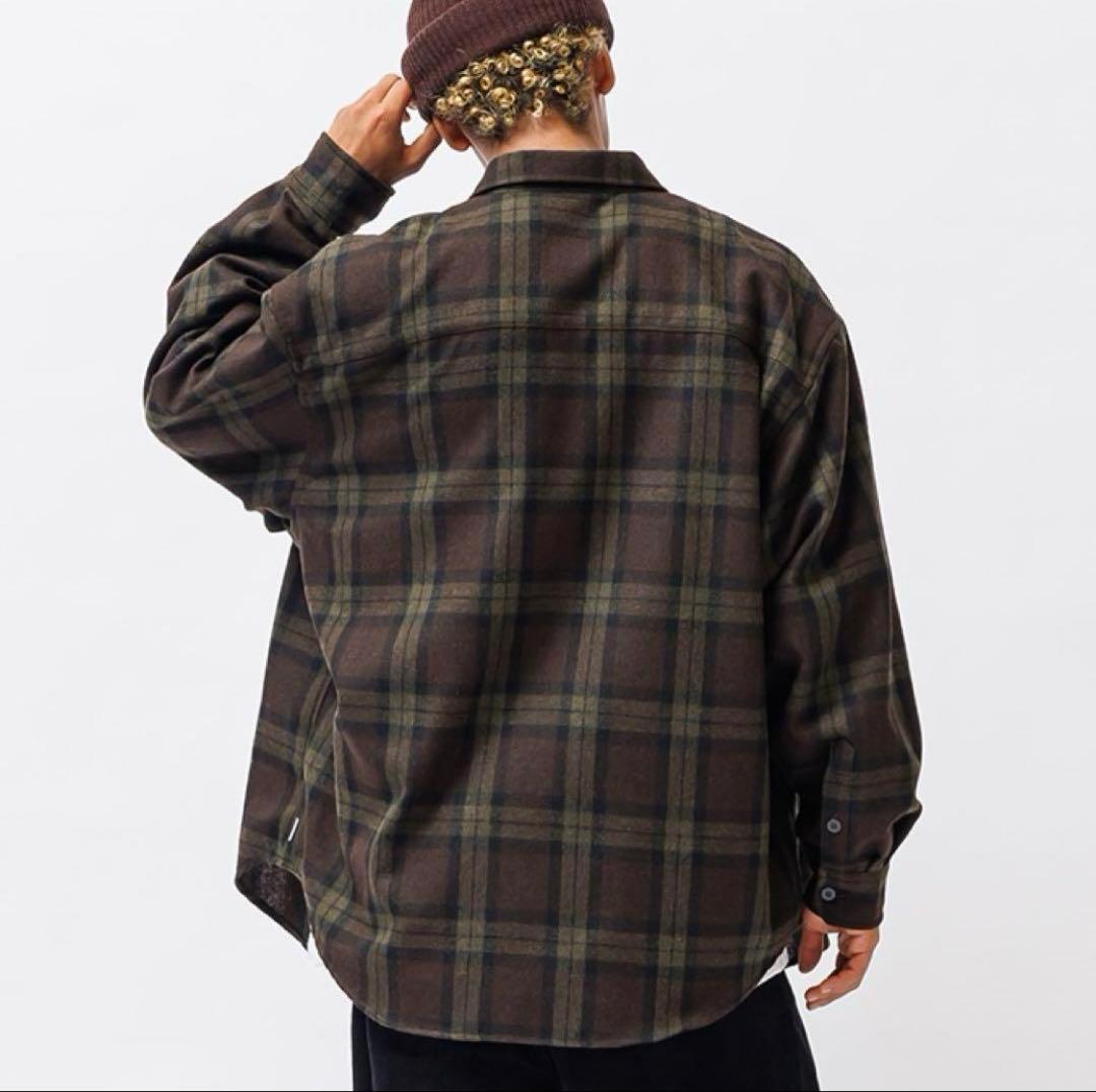 WTAPS TXT 01 LS WOPL. TWEED. TEXTILE - メルカリ