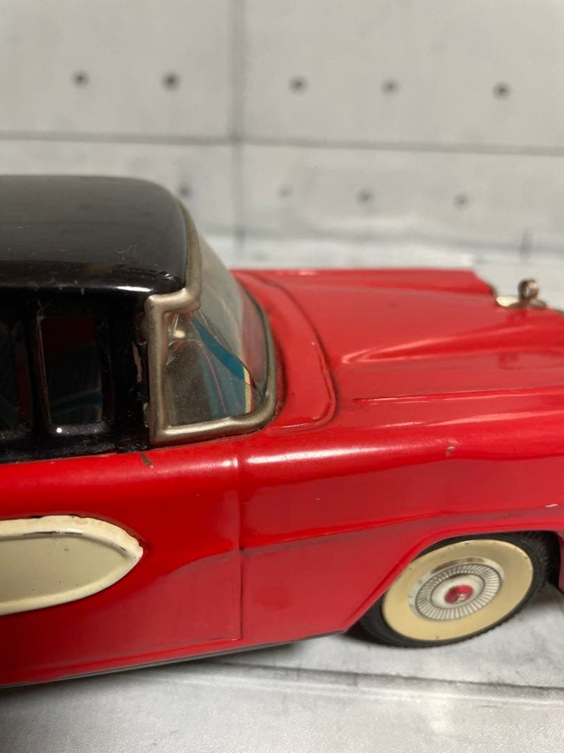 ブリキ自動車 フォード エドセルワゴン27cm×11cm