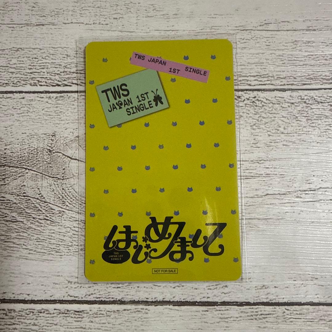 TWS はじめまして タワレコ 特典 トレカ ハンジン - メルカリ