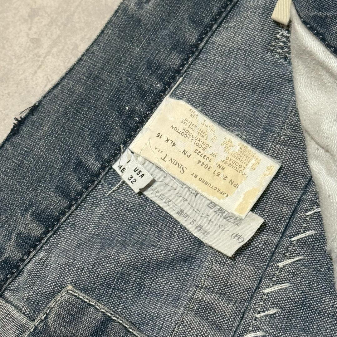 00s EMPORIO ARMANI ワイド フレアデニム Y2K DM1339