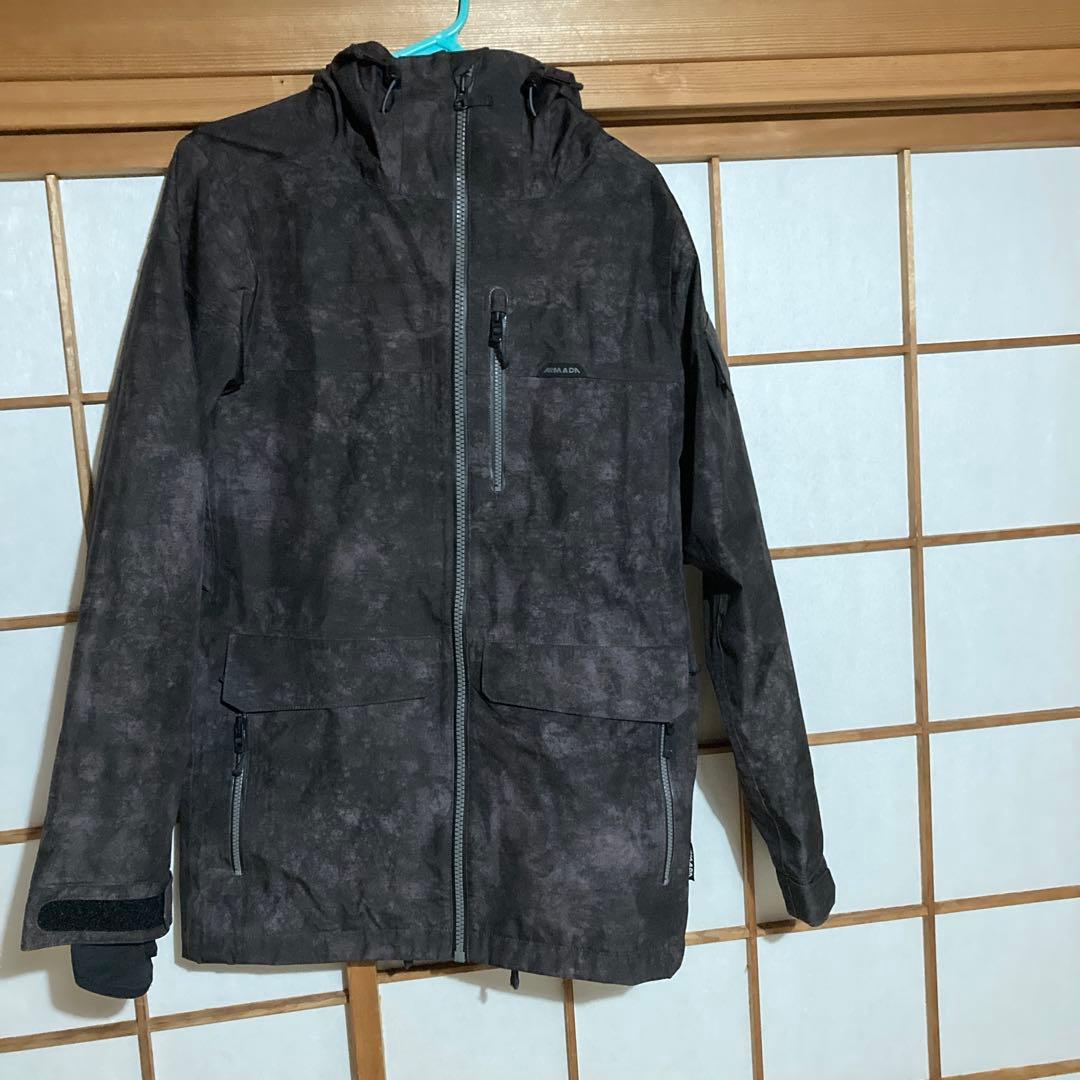 【極美品】アルマダ　スキーウェア　３Lジャケット　ゴアテックス　　RECCO　S 極美品】アルマダ スキーウェア 3Lジャケット ゴアテックス RECCO S