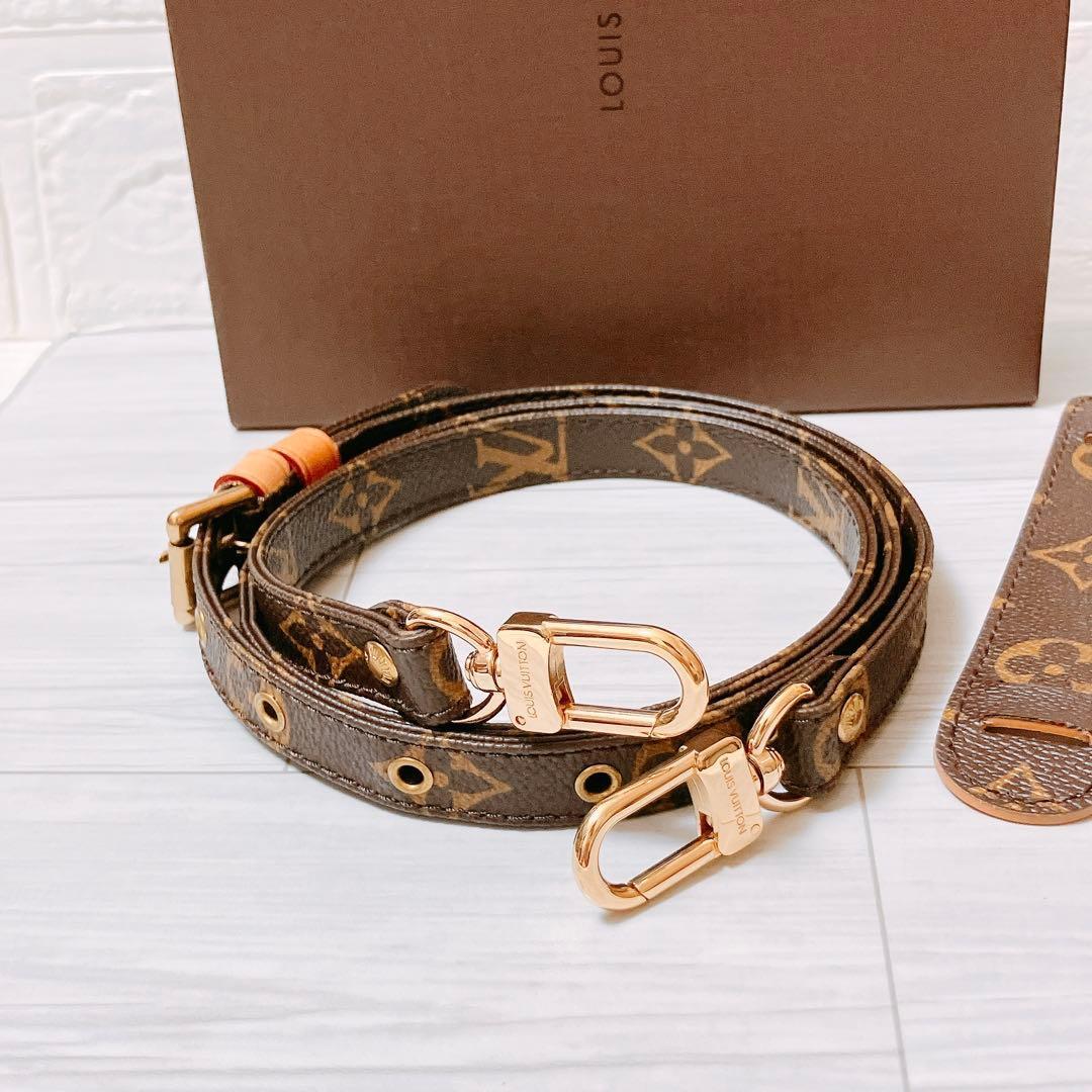 美品 ヴィトン Vuitton モノグラム ベルト ショルダーストラップY659 ショルダーストラップ（調整可能、幅4CM） モノグラム｜ルイ・ヴィトン