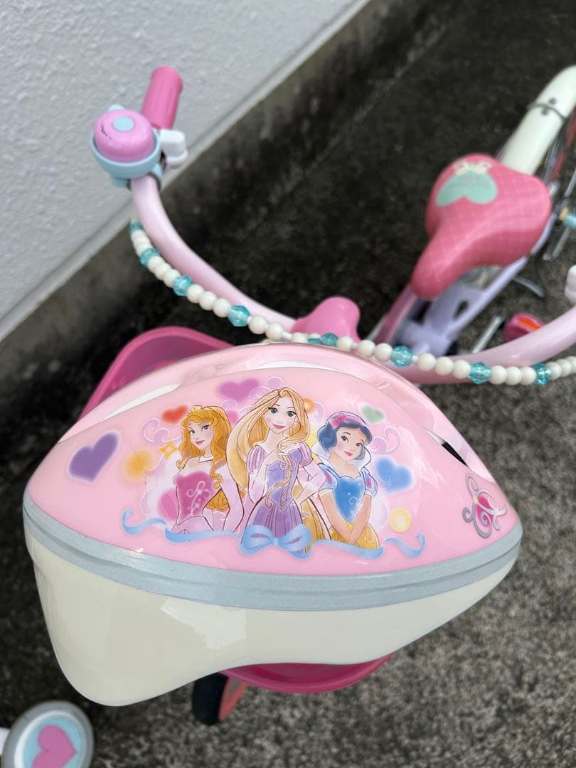 幼児用自転車 16インチ ゆめカワ ディズニープリンセス 香川