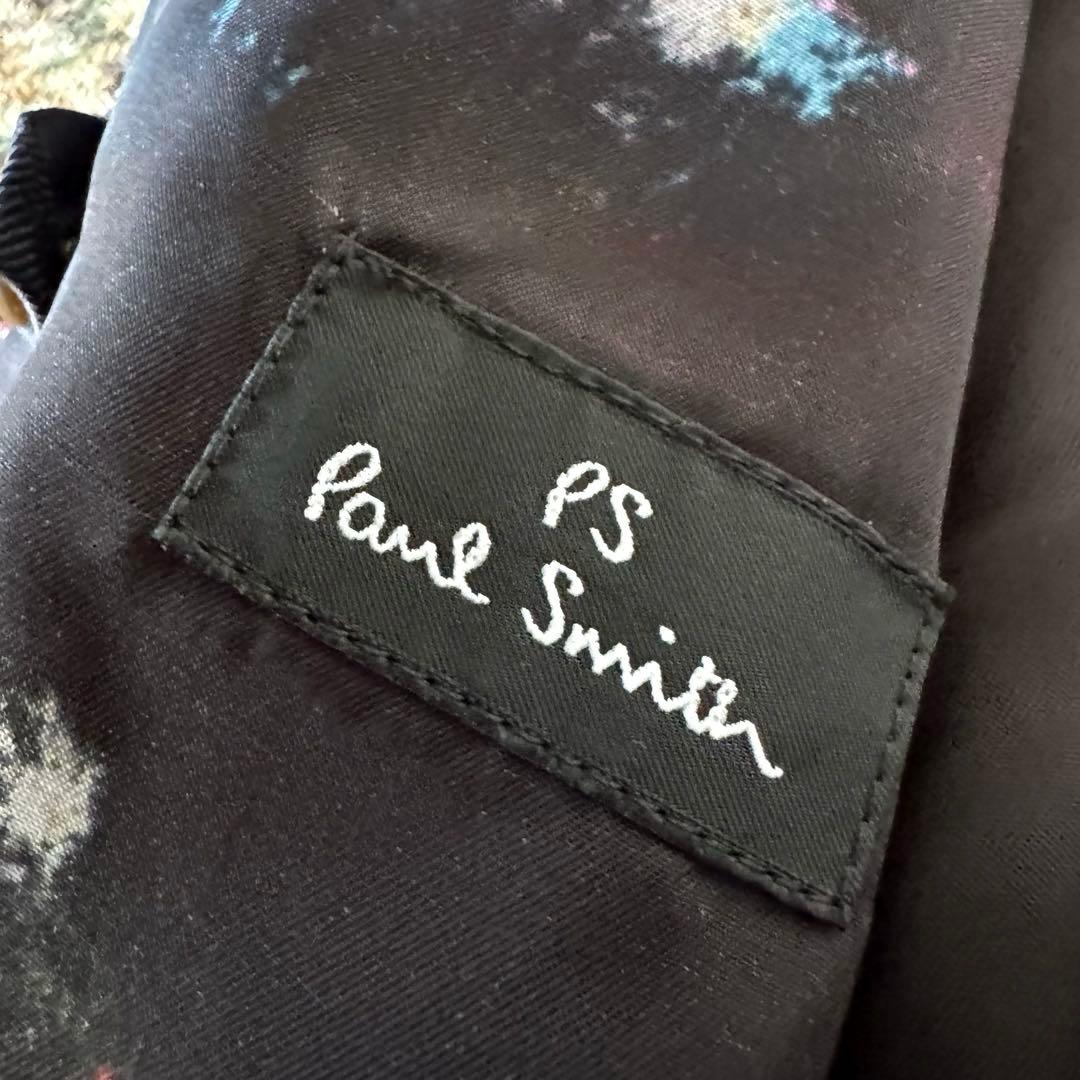 PS Paul Smith ツイード ダブルブレストコート 裏地 M 千鳥格子柄
