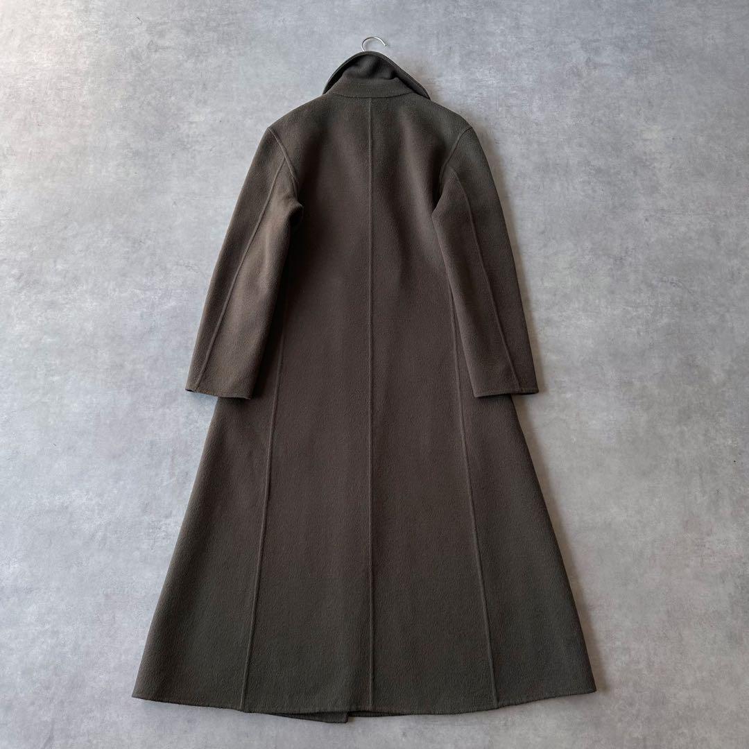 美品 DES PRES デプレ ウールメルトン ロングチェスターコート - メルカリ