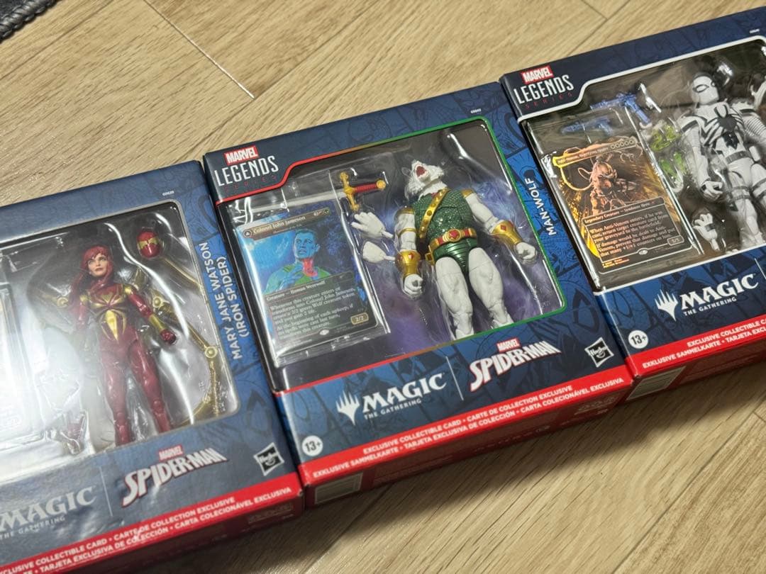 マーベルレジェンド MTG×Spider-Man 未開封3体 Amazon.com: Marvel Legends Series Magic: The Gathering Battle