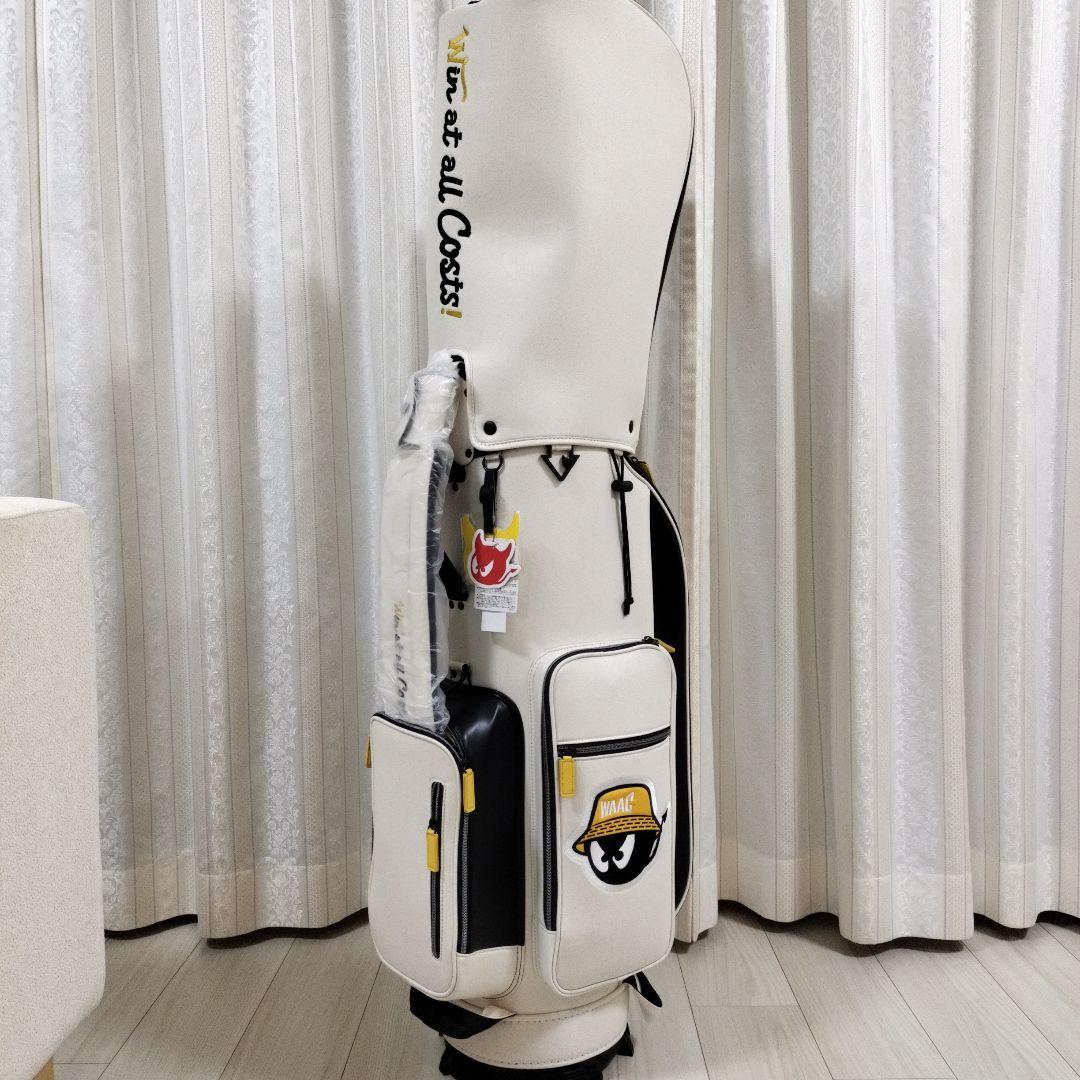 【9型】Waac Golf キャディバッグ Win at all Costs! Signature WAACKY 9