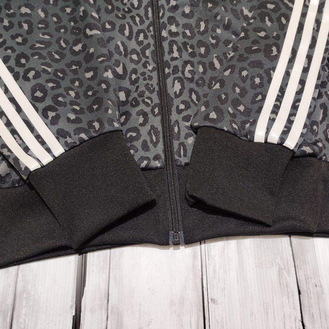 ✨限定✨アディダス ABC-MART限定 レオパード トラックジャケット黒2XL