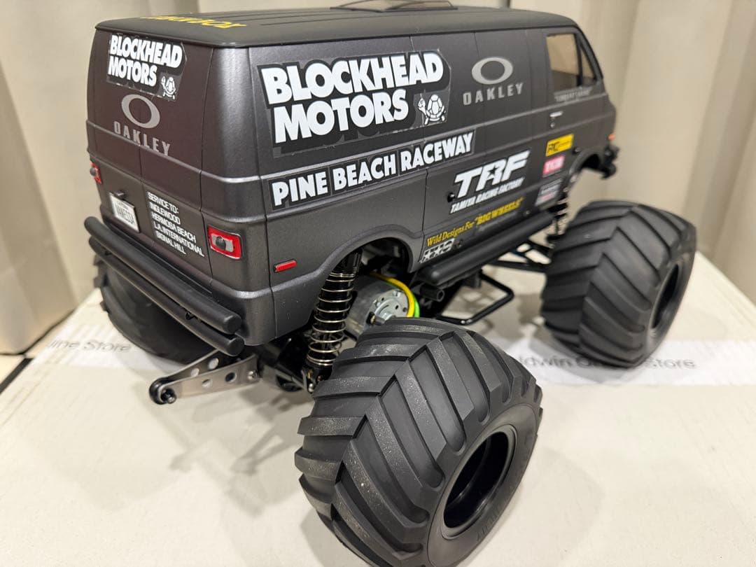 タミヤ ランチボックス ブラックエディション 組立済屋外未走行 メカ