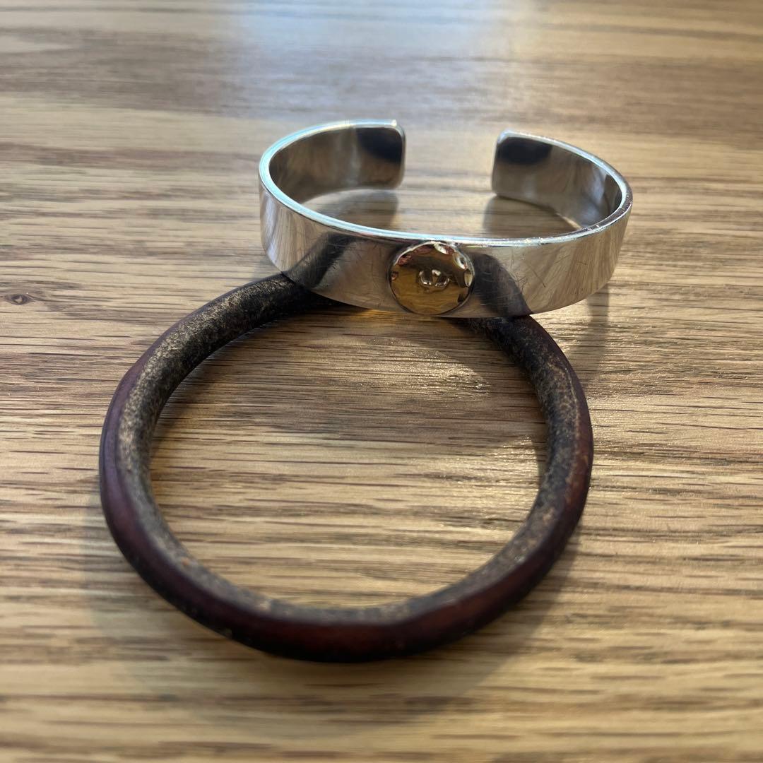 ※最終値下:Goro’s ゴローズ　平打　バングル　イーグルメタル　S goro's] Introducing three types of eagle metal bracelets! We'll