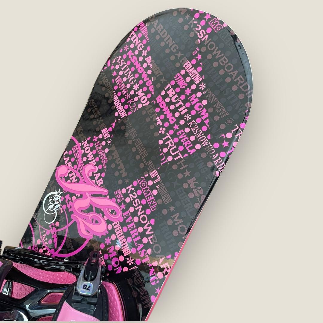 K2 スノーボード138cm ビンディング ブーツ23cm moment セット - メルカリ