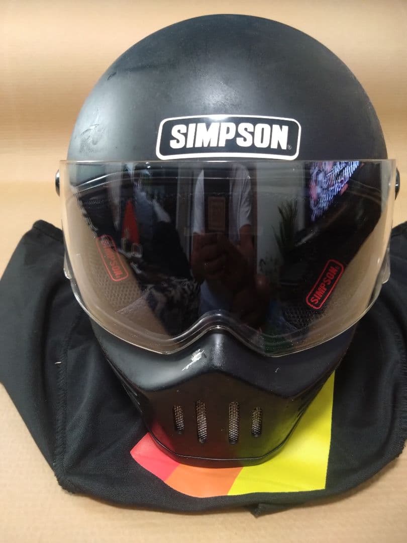 SIMSON M30　マットブラック　58cm オンラインショップ限定モデル】SIMPSON M30 ノースリット マット