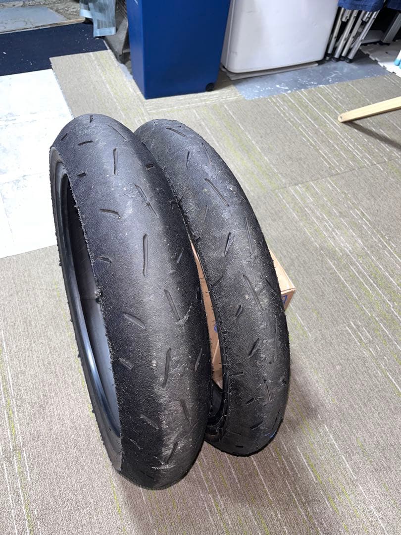 ダンロップKR410 前後セット90/80R17 115/70R17