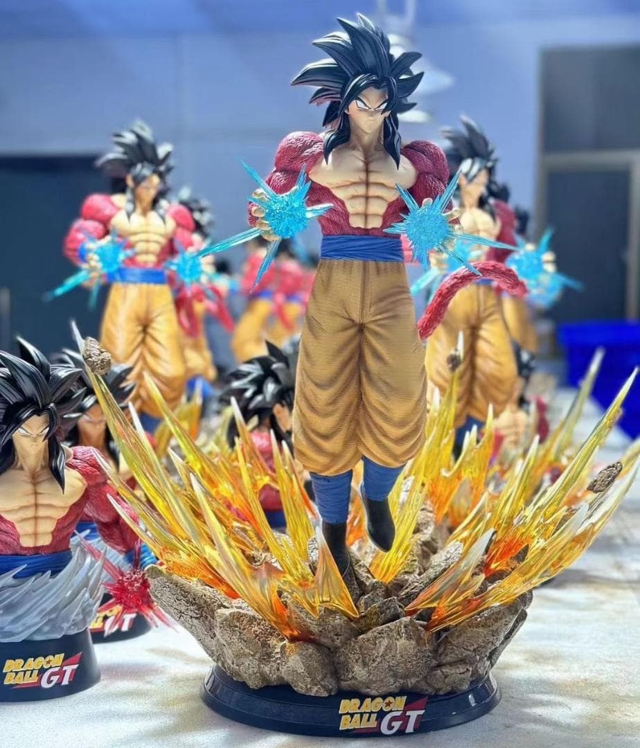 ドラゴンボール孫悟空スーパーサイヤ人4ガレージキットフィギュア
