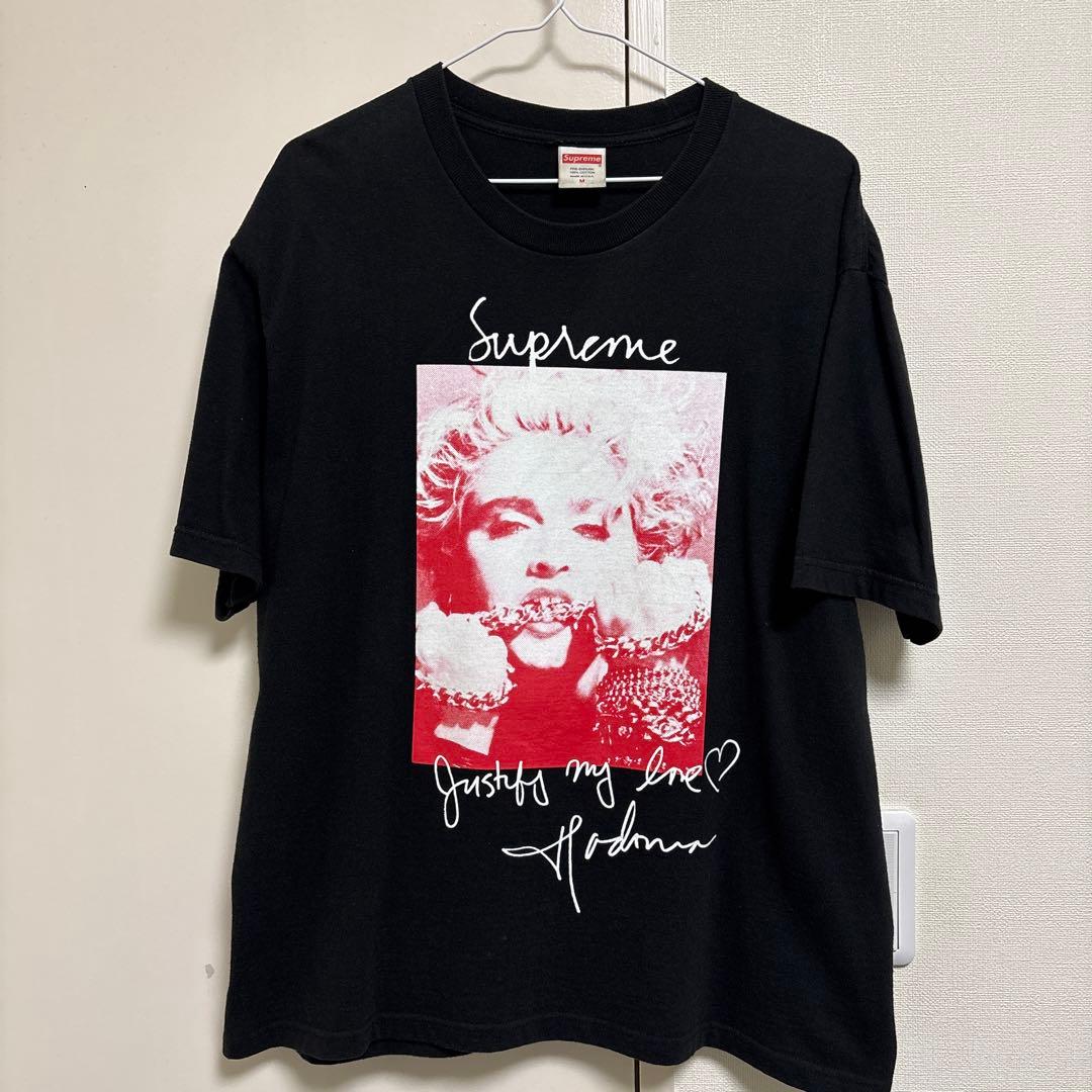 Supreme マドンナ Tシャツ M ブラック キムタク - メルカリ