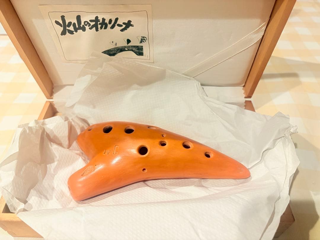 【超希少/未使用品】火山のオカリーナ AC管 「伝説のオカリナ」 超希少/未使用品】火山のオカリーナ AC管 「伝説のオカリナ」