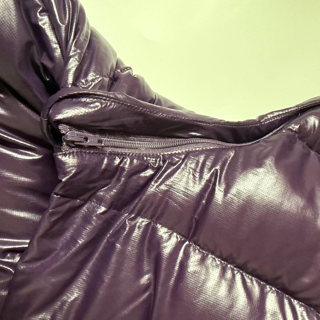 パーリーゲイツ メンズ ダウンジャケット パープル メンズ 大きめ サイズ7
