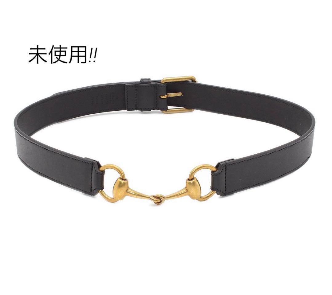 Q2787 未使用 グッチ ホースビット レザー ベルト Q2787 未使用 グッチ ホースビット レザー ベルト - メルカリ