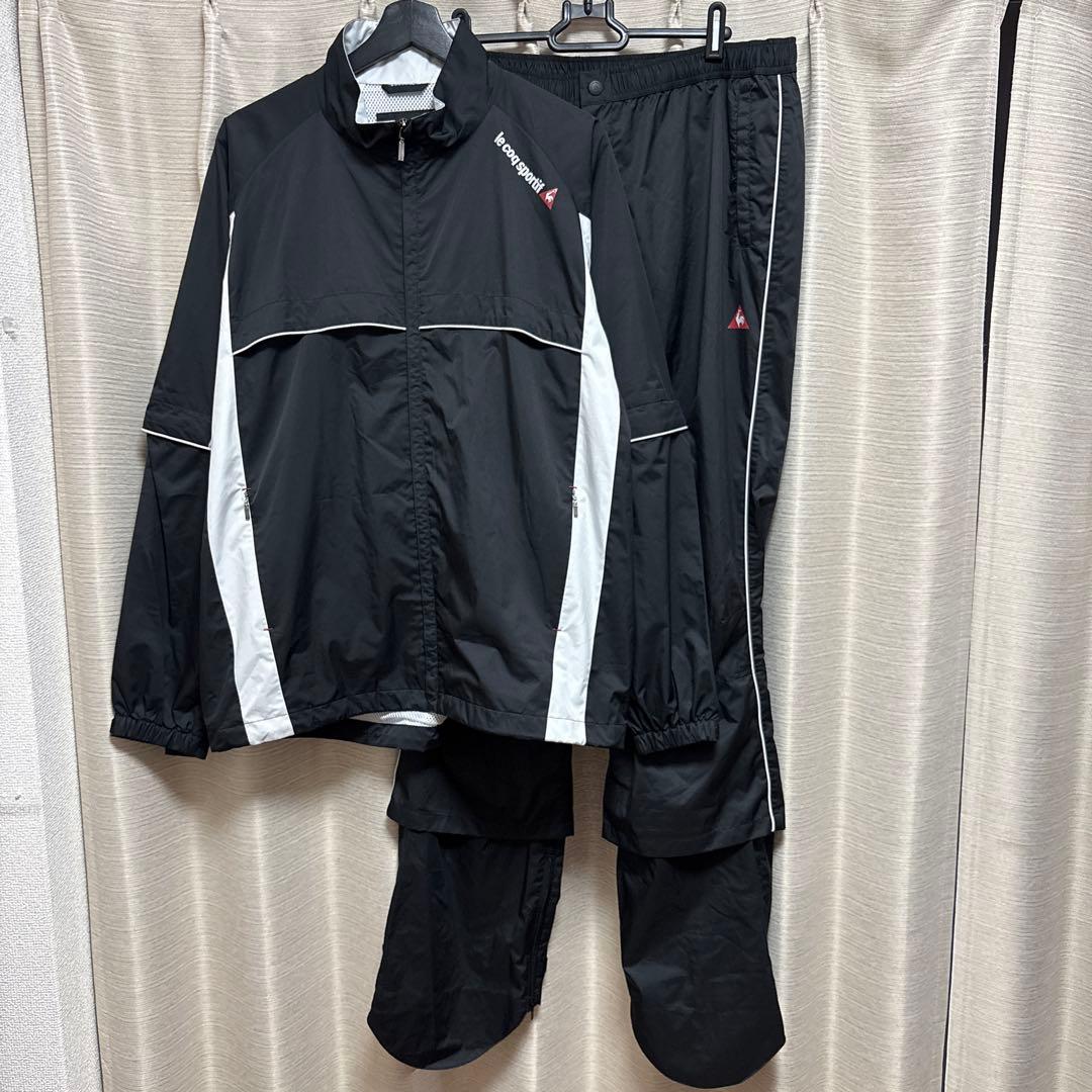 ルコック ゴルフ　レインウェア　サイズLL le coq sportif GOLF】セットアップ ストレッチレインウェアゴルフ