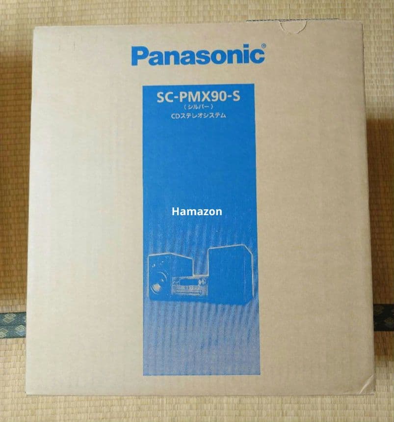 【新品未開封】Panasonic SC-PMX90-S ミニコンポ 概要 CDステレオシステム SC-PMX90 | ミニコンポ／スピーカーシステム