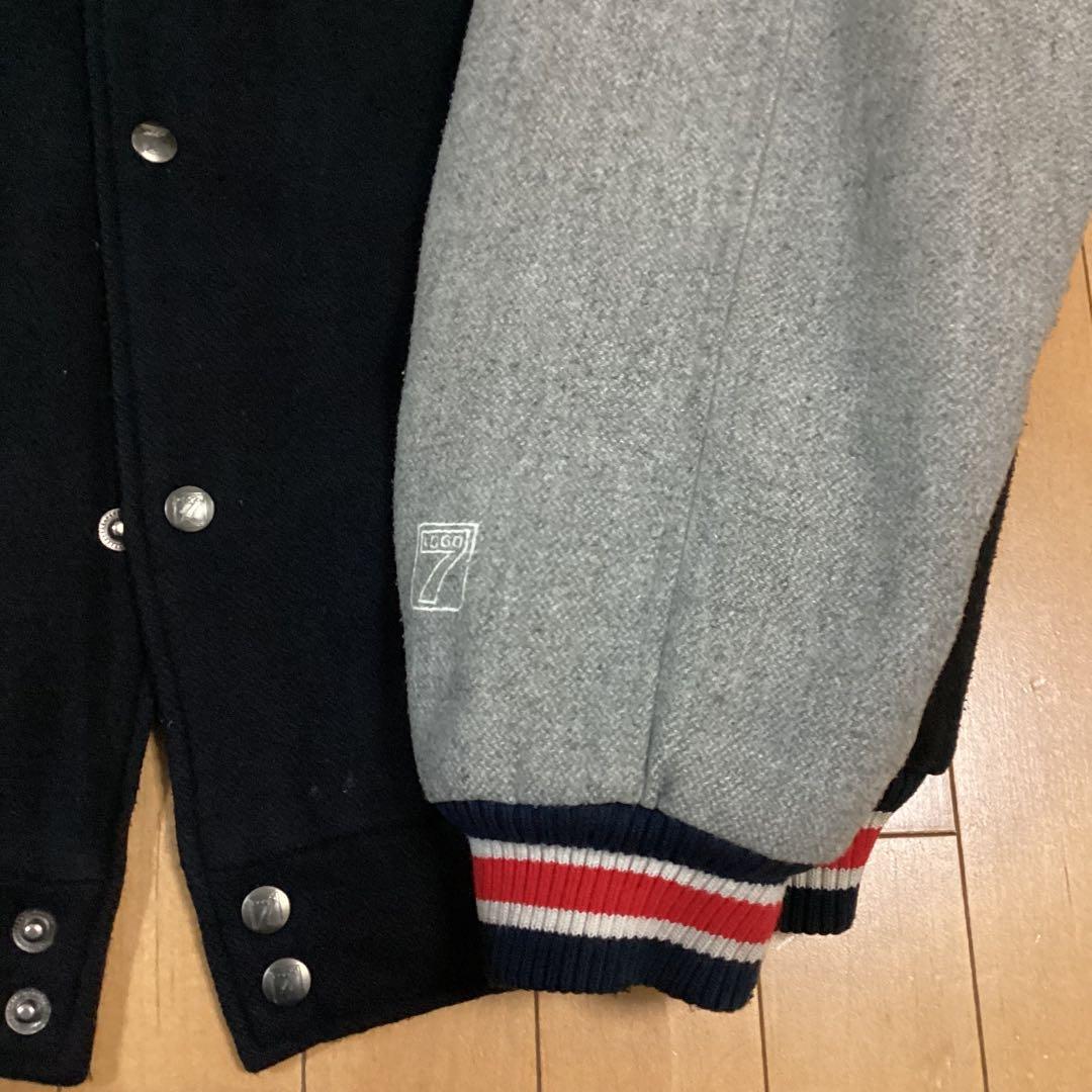 ヴィンテージ ウール スタジャン NBA シカゴブルズ LOGO7 Mサ