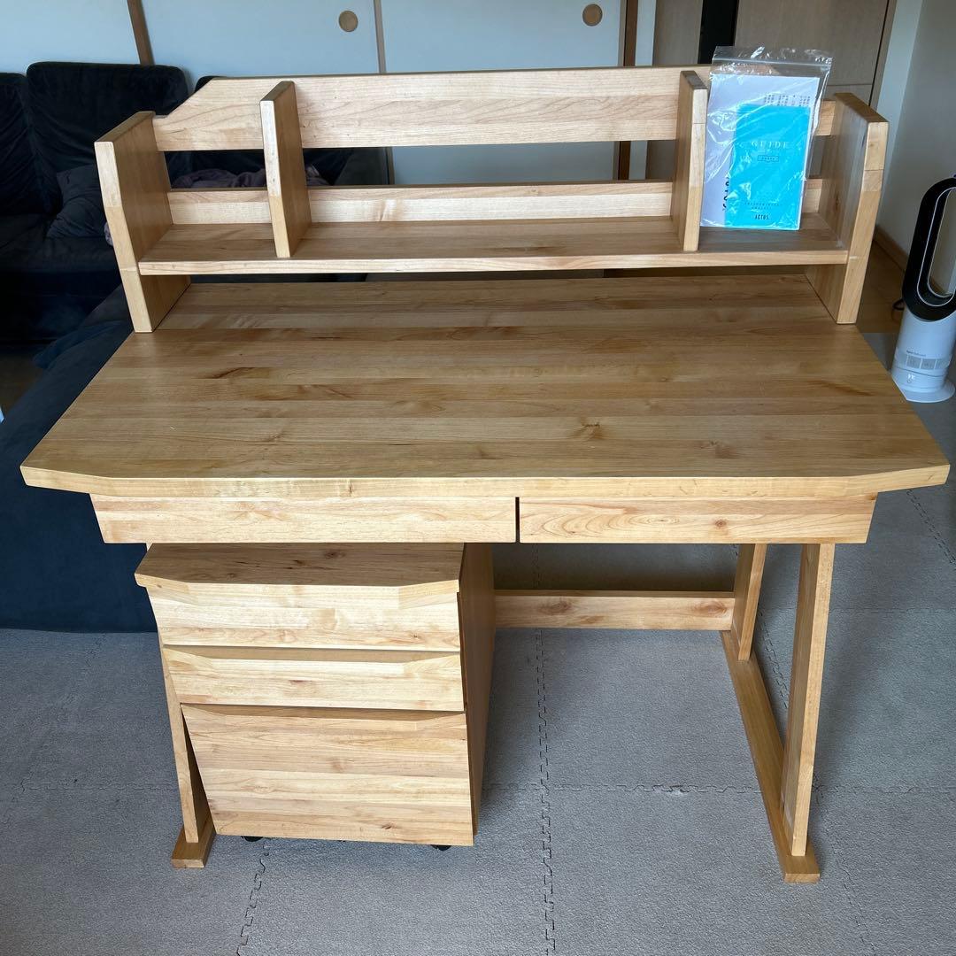 アクタス　リーヴェ　木製ワゴン　デスク別売 ACTUS(アクタス)で取り扱われていたREVE(リーヴェ)デスク＆ワゴンです