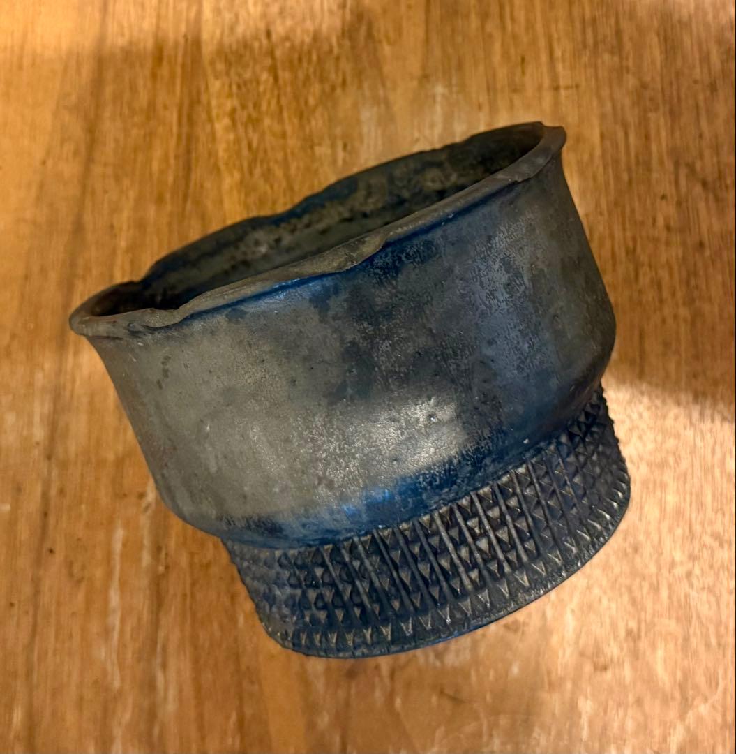 spicygem 大鉢 チップドスタッズポット StudsPot 鶴仙園