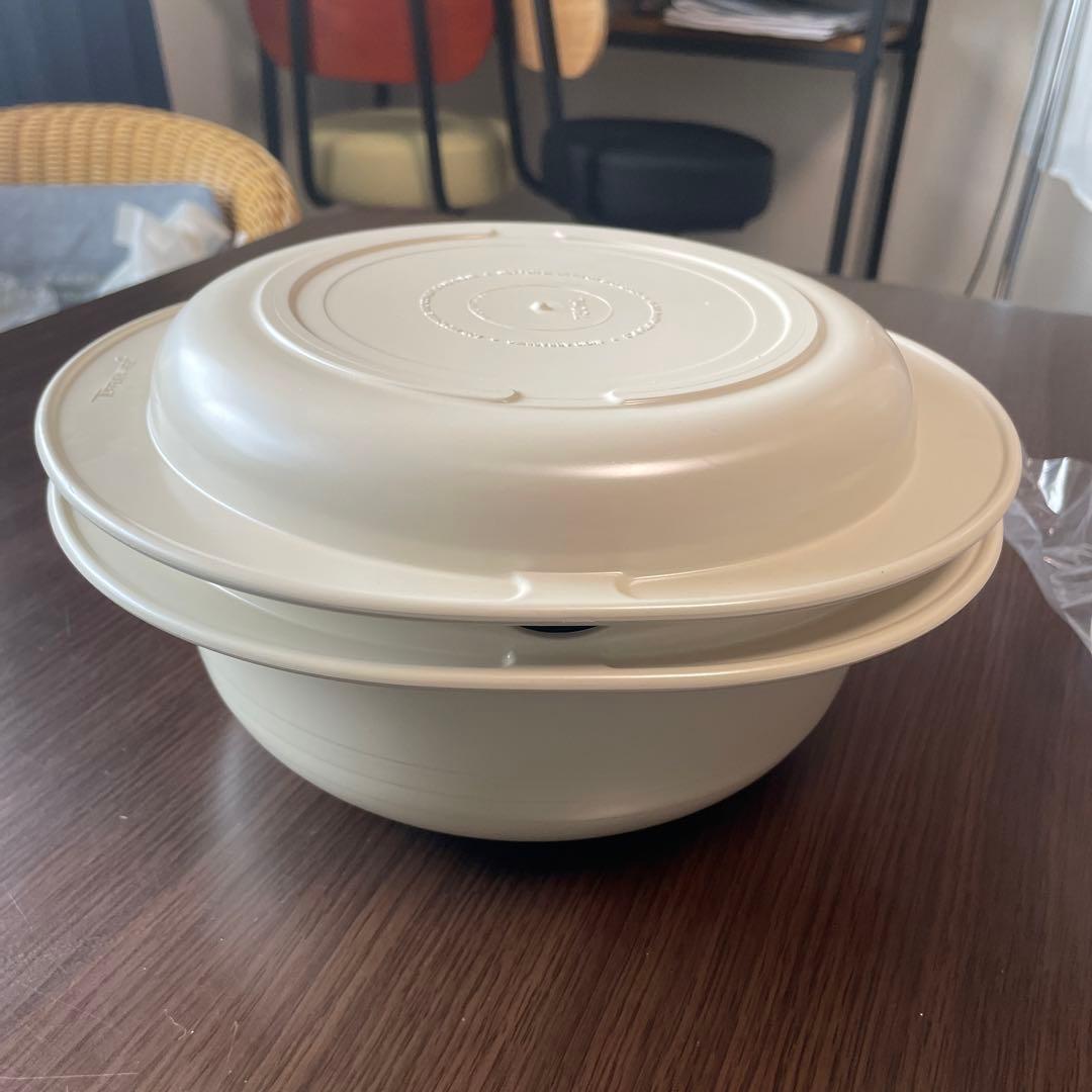 タッパーウェア ウルトラ21 キャセロール大 レシピ本付き - メルカリ