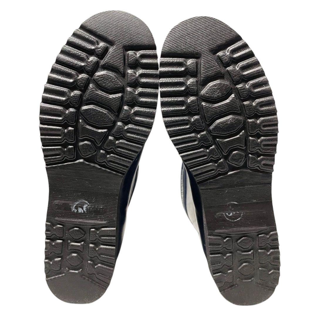 ILSE JACOBSEN レインブーツ レースアップ ネイビー 25.0cm