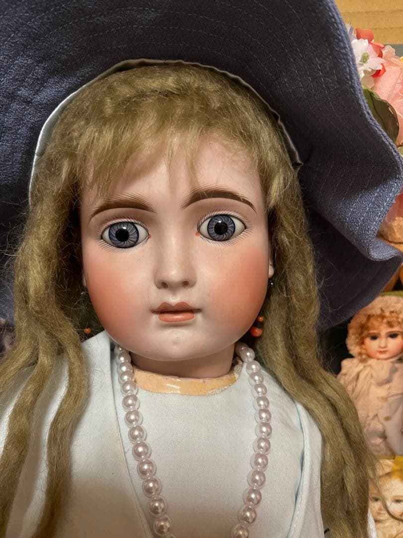 専用になりました。アンティークビスクドール　ケストナー　137 クローズマウス こちら専用になりました。アンティークビスクドールケストナー167