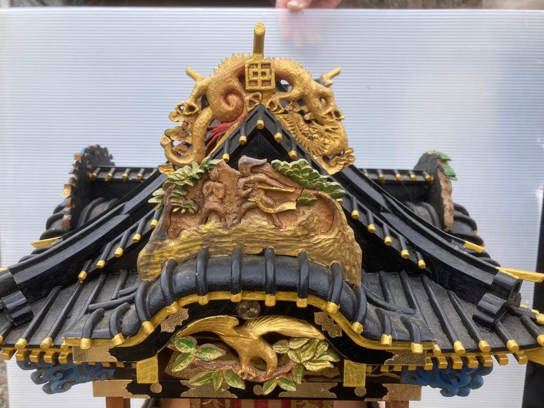 秩父夜祭の山車(中近)手作り模型 - メルカリ