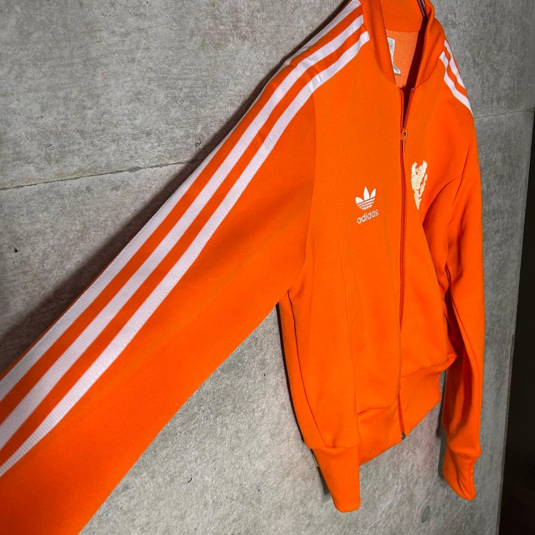 adidasアディダスオレンジネザーランドオランダ代表トラックジャケット