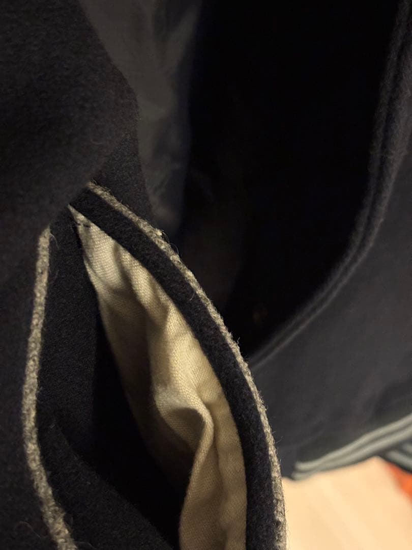 L.L.Bean ネイビー スタジャン