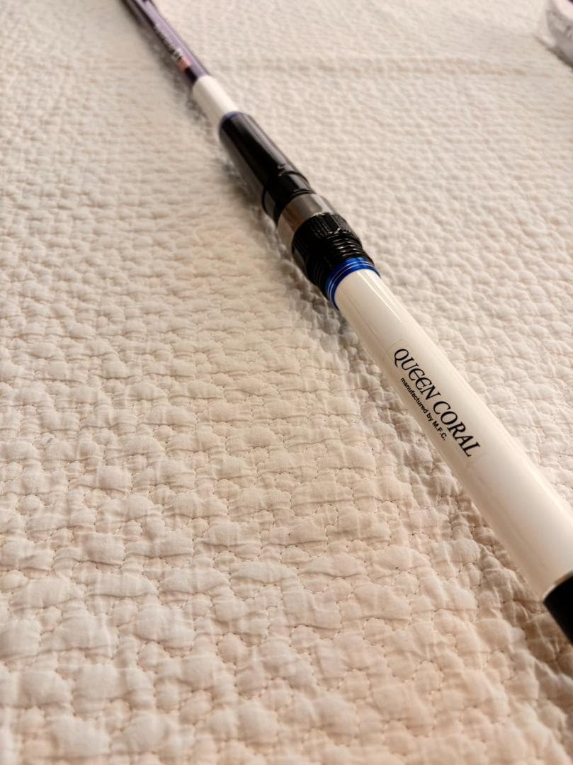 海上釣り堀ロッド リールセット　3.5m　真鯛から青物まで対応 振り出し竿