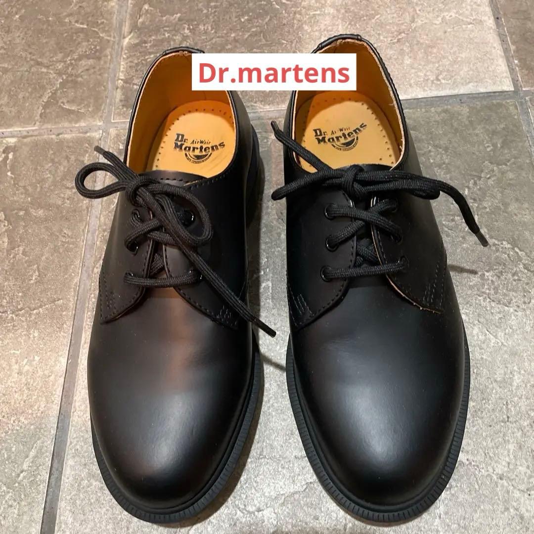 Dr. Martens ブラックレザー ローファー