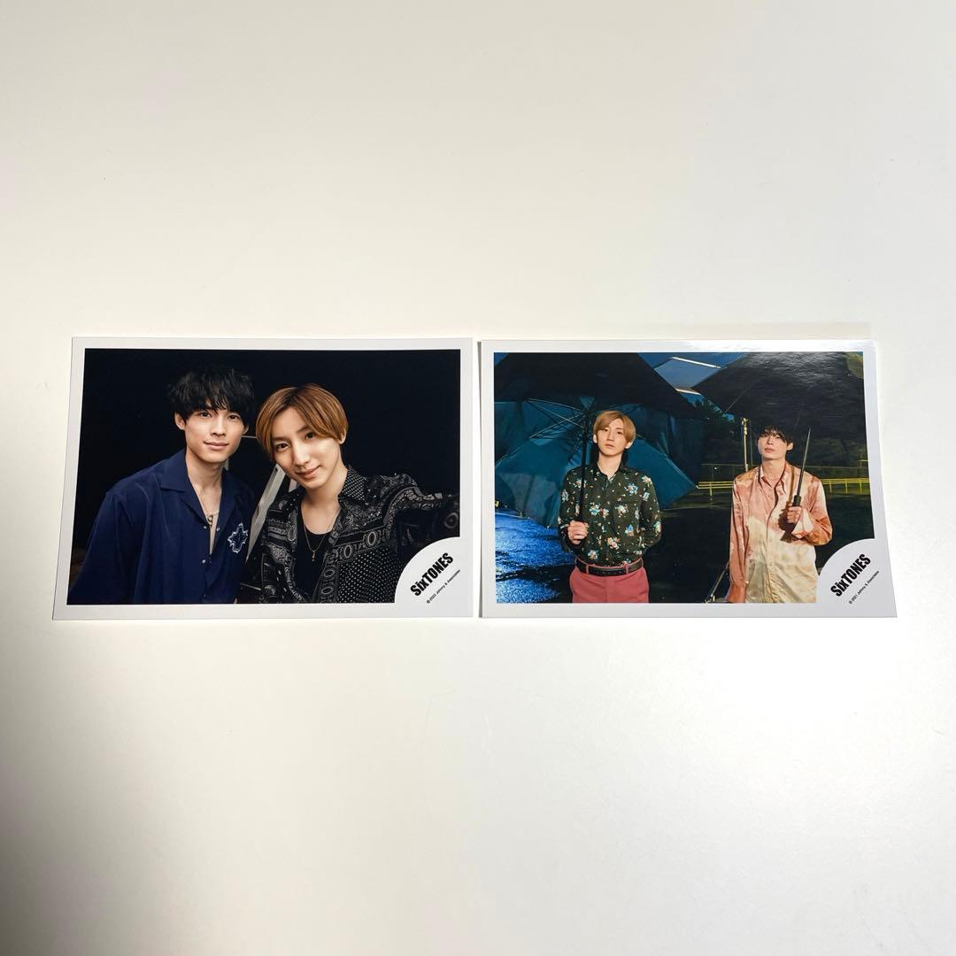 SixTONES 松村北斗 京本大我 公式写真2枚セット - メルカリ