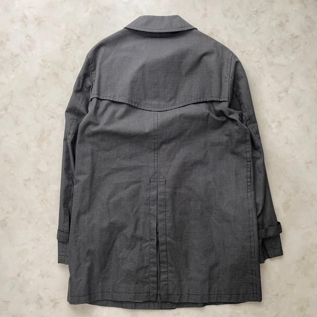 BURBERRY LONDON 千鳥柄ステンカラーコート ノバチェック LL