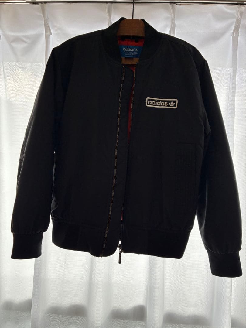 adidas ブラック MA-1ジャケット XS - メルカリ